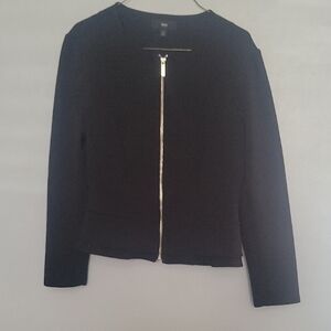 Mossimo Supply Co. Black Zip-Up Blazer